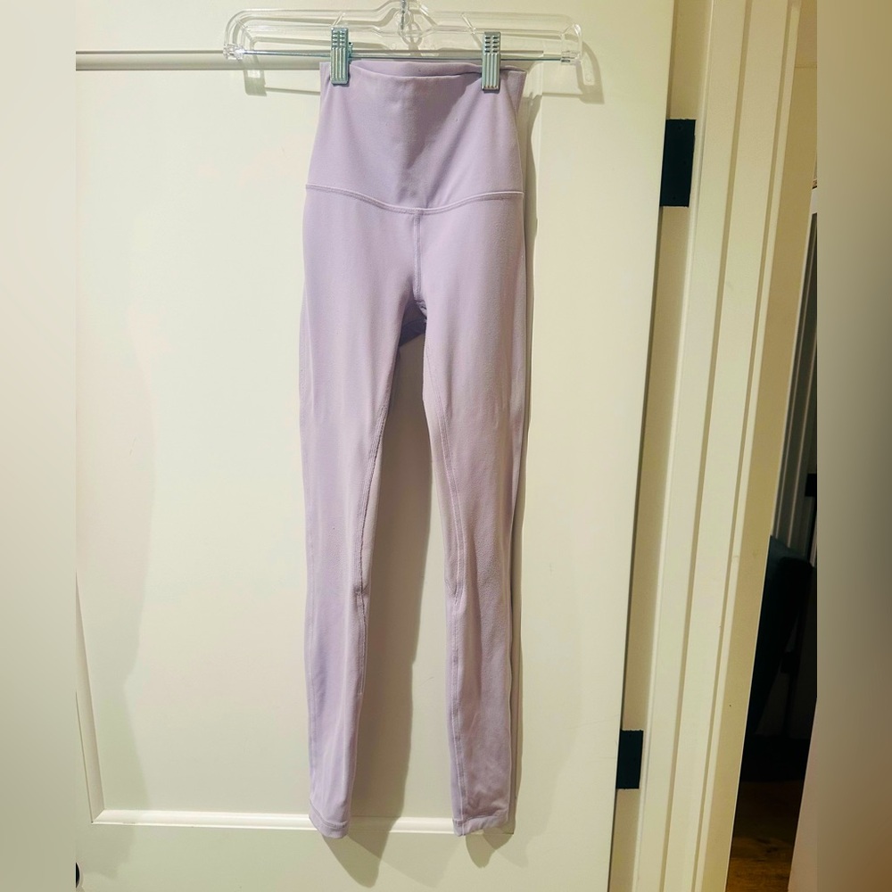 Lululemon purple leggings size 0